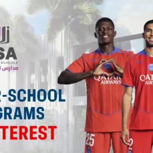 تجربة أكاديمية باريس سان جيرمان في مدرسة ناسا